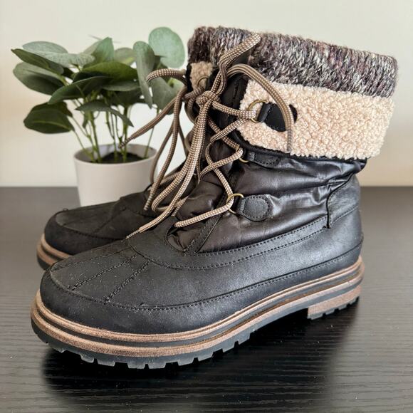 Maurices | Willow Winder Black Hiker Boot - Picture 1 of 5